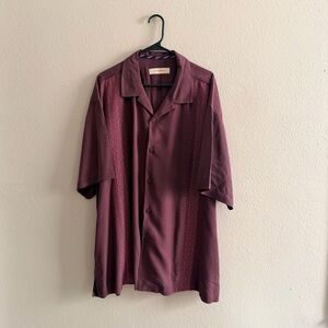 Tommy Bahama Havana Embroidery Silk Button Down